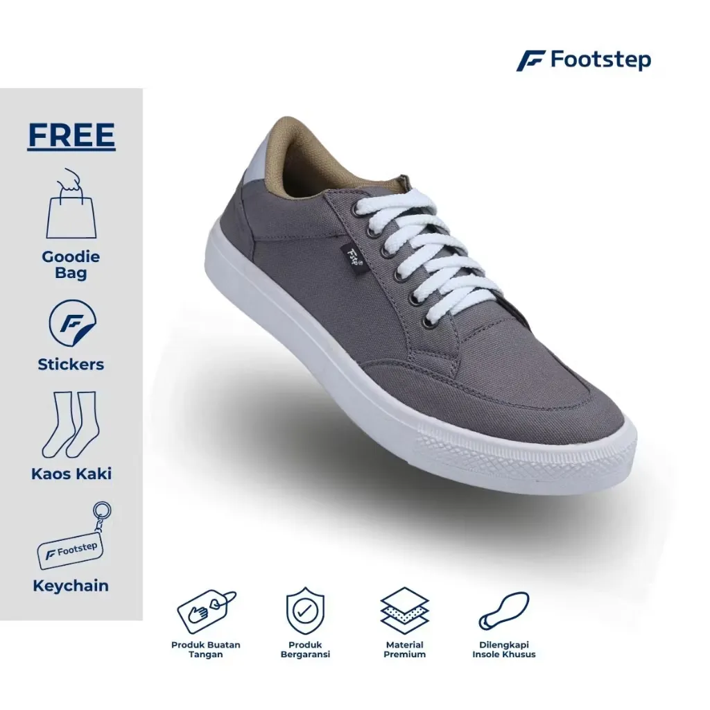 Arka Gray Casual Footstep Footwear Men's Sneakers