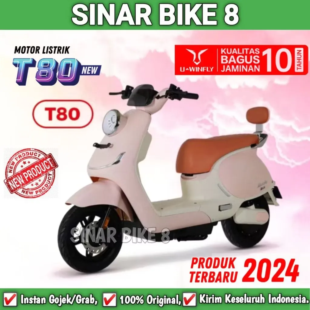 LATEST !!! UWINFLY T80 1200 WATT ELECTRIC MOTORCYCLE