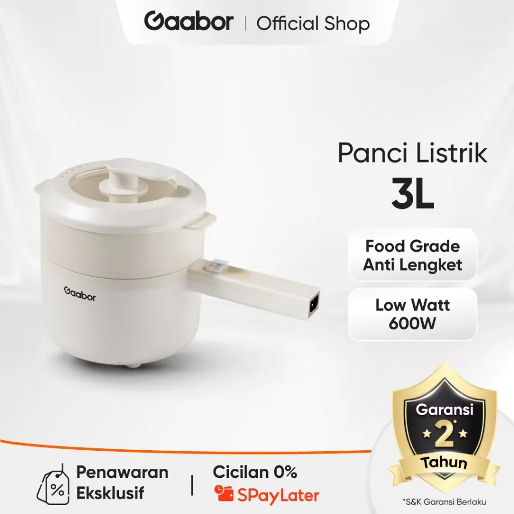 GAABOR ELECTRICITY PANS FOOD GRADE ELECTRICAL ELECTRICAL STOPE 3L Capacity
